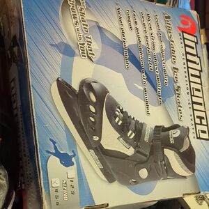Black Ice Skates for Youth